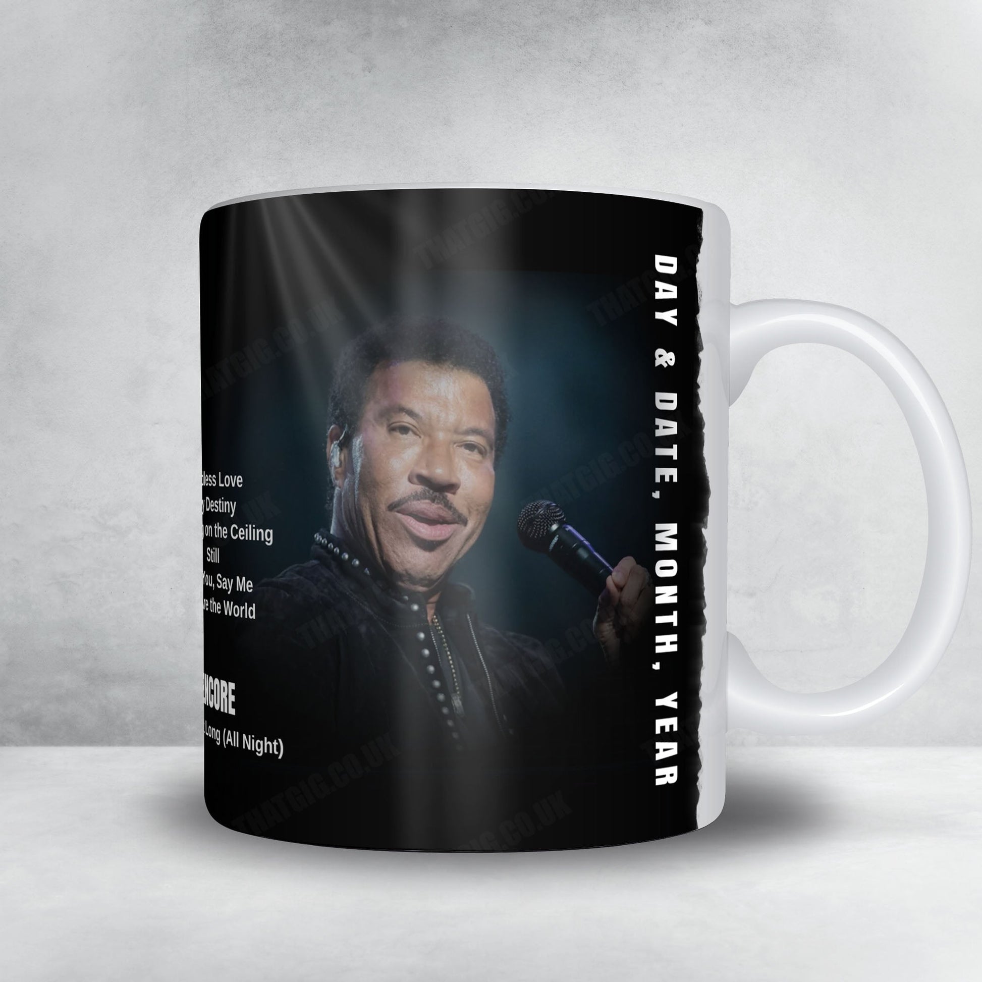 Lionel Richie Setlist Poster - Co-op Live, Manchester - June 13th, 2025