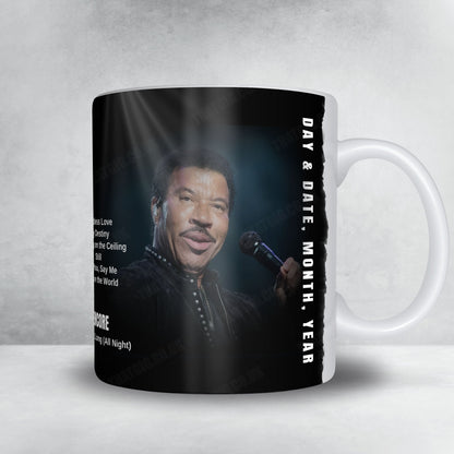 Lionel Richie Setlist Poster - Co-op Live, Manchester - June 13th, 2025