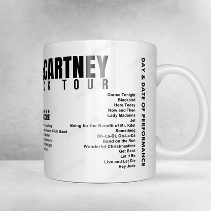 Paul McCartney Setlist Poster - Estádio do Maracanã, Rio de Janeiro - December 16th, 2023