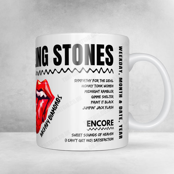 The Rolling Stones Setlist Mug - Lincoln Financial Field, Philadelphia, Pennsylvania - June 11th, 2024