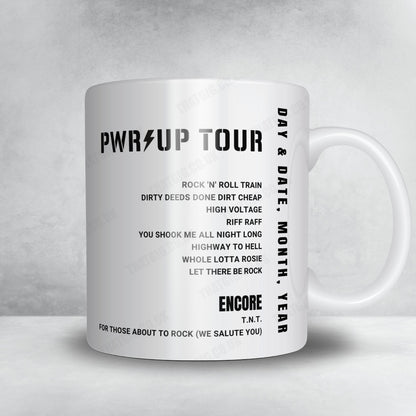 AC/DC Setlist Mug - Soldier Field, Chicago - May 24th, 2025