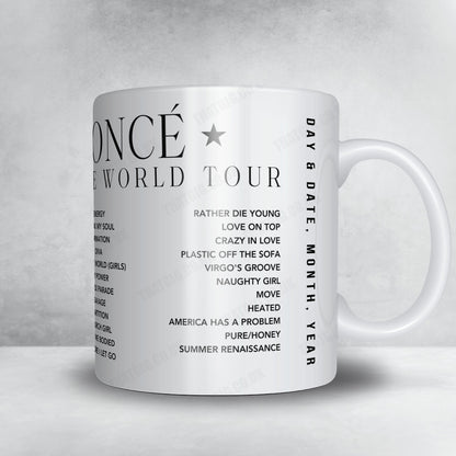 Beyoncé Setlist Poster - NRG Stadium, Houston - September 23rd, 2023