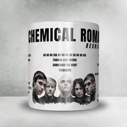 My Chemical Romance Setlist Mug - FLA Live Arena, Sunrise - September 24th, 2022