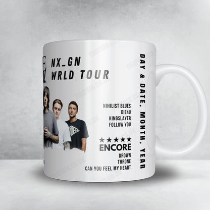 Bring Me the Horizon Setlist Mug - Explanada del Estadio Azteca, Mexico City - December 14th, 2024