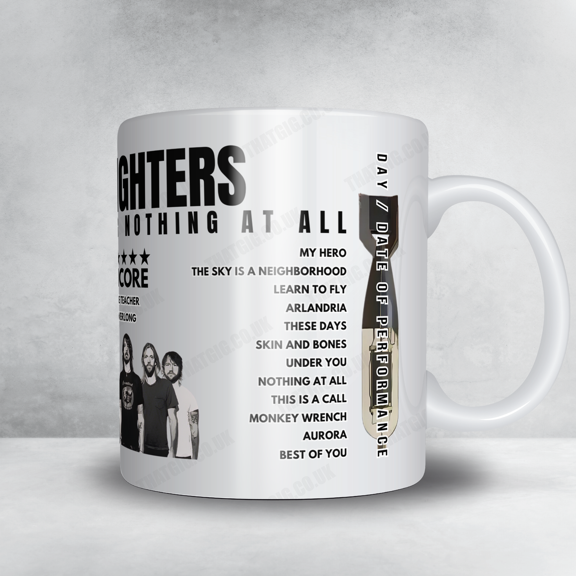 Foo Fighters Setlist Poster - Val de Moine, Clisson - June 30th, 2024