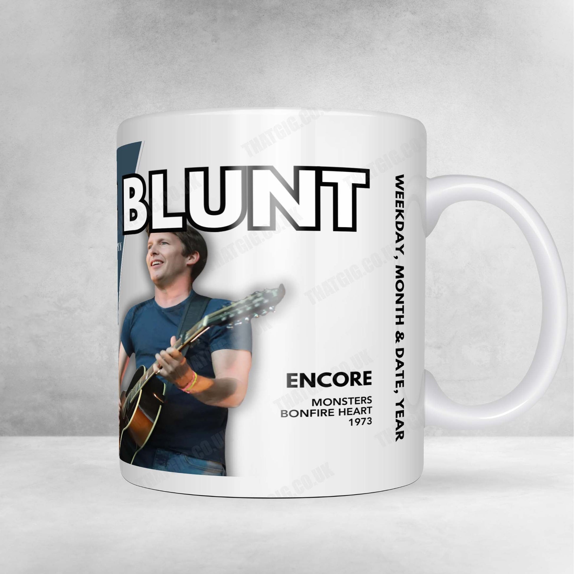 James Blunt Setlist Mug - Villa Palauda, Thuir - September 6th, 2024