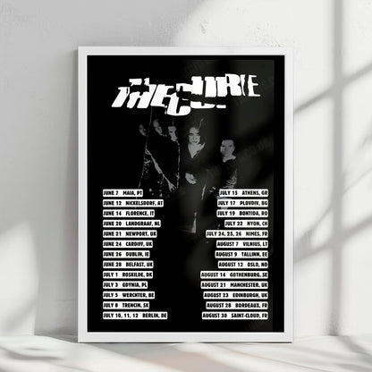 The Cure Festival Summer Tour Poster - 2026