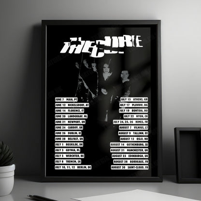 The Cure Festival Summer Tour Poster - 2026
