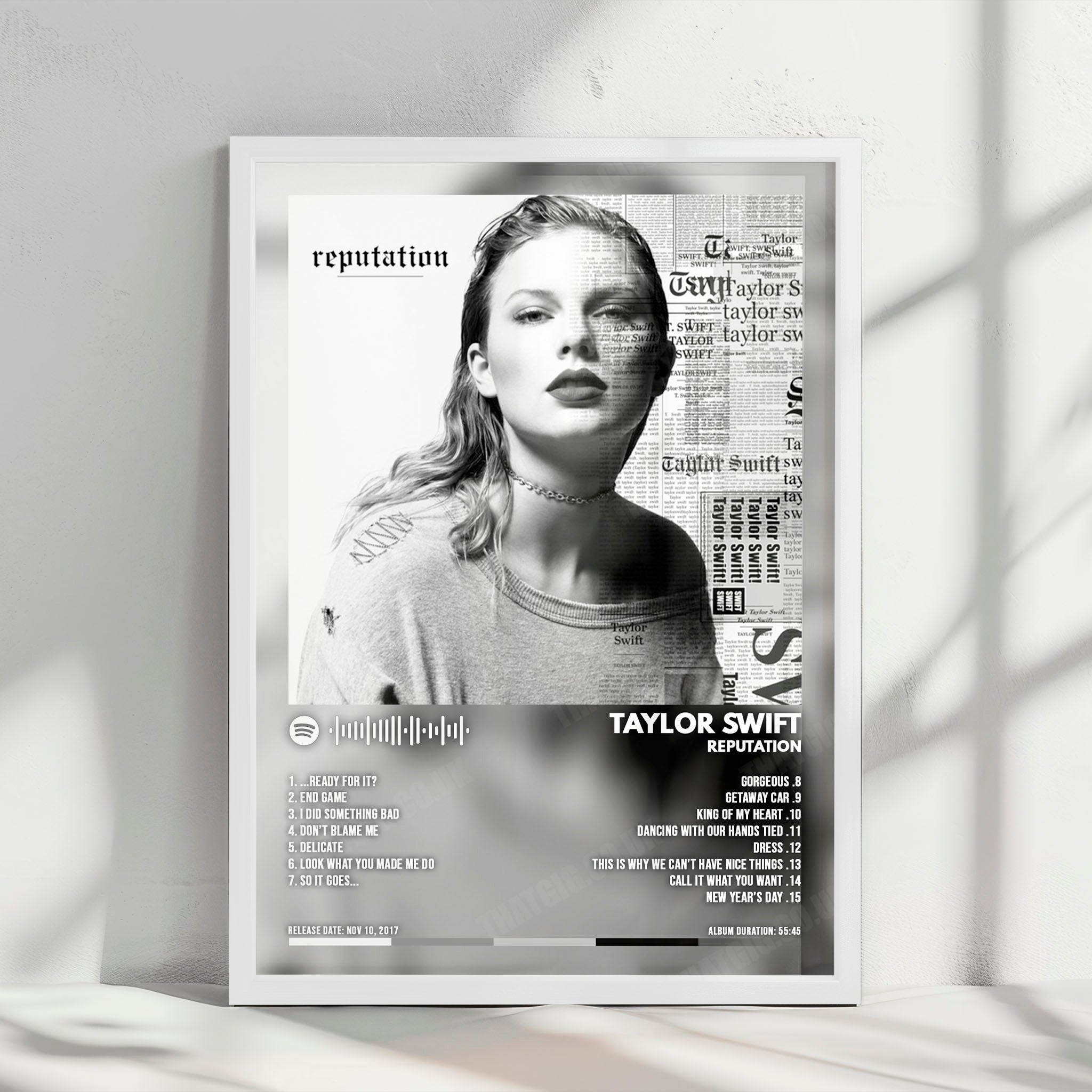 Reputation Cover Taylor Swift