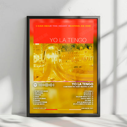 Yo La Tengo "I Can Hear the Heart Beating as One" Album Cover Poster - with Complete Tracklist
