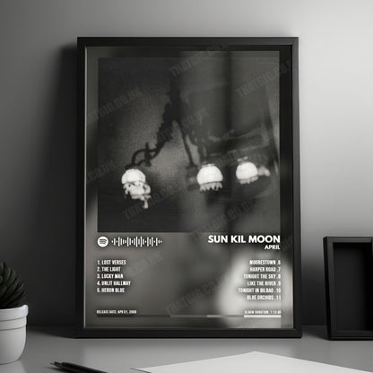 Sun Kil Moon "Jesu/Sun Kil Moon" Album Cover Poster - with Complete Tracklist