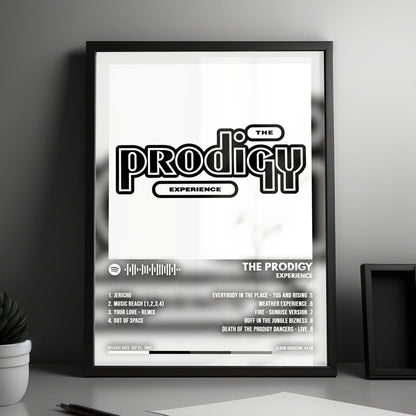 The Prodigy "Experience" Album Cover Poster - with Complete Tracklist
