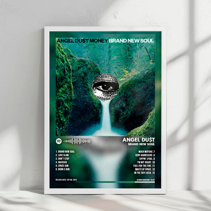 Angel Du$t "Brand New Soul" Album Cover Poster - with Complete Tracklist