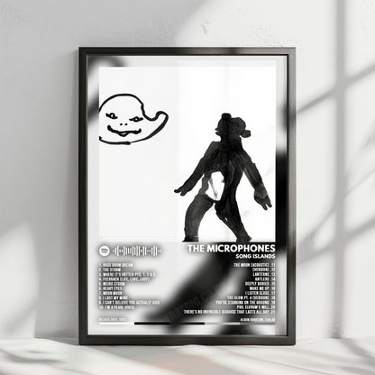 The Microphones "Song Islands" Album Cover Poster - with Complete Tracklist