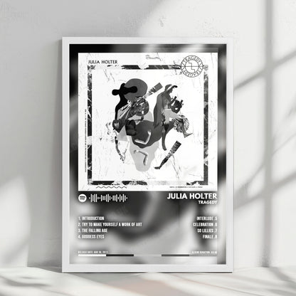 Julia Holter "Tragedy" Album Cover Poster - with Complete Tracklist