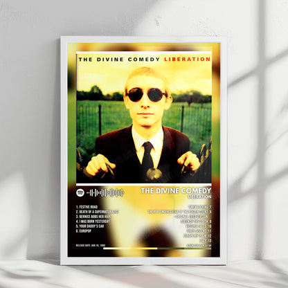 The Divine Comedy "Liberation" Album Cover Poster - with Complete Tracklist