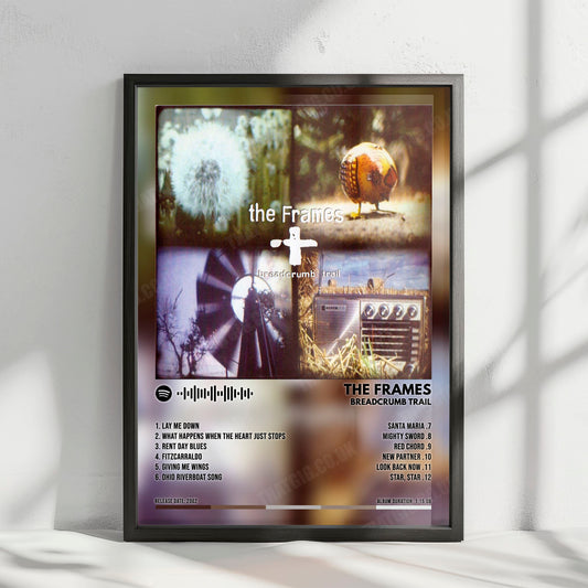 The Frames "Breadcrumb Trail" Album Cover Poster - with Complete Tracklist