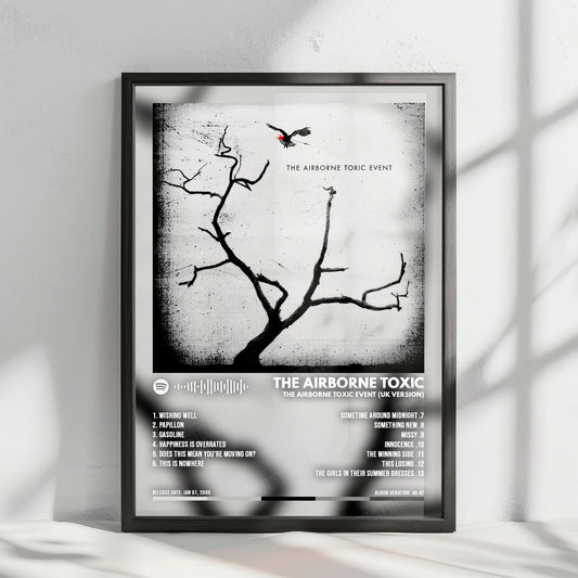 The Airborne Toxic Event "The Airborne Toxic Event" Album Cover Poster - with Complete Tracklist