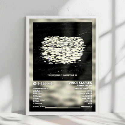 Vince Staples "Summertime '06" Album Cover Poster - with Complete Tracklist