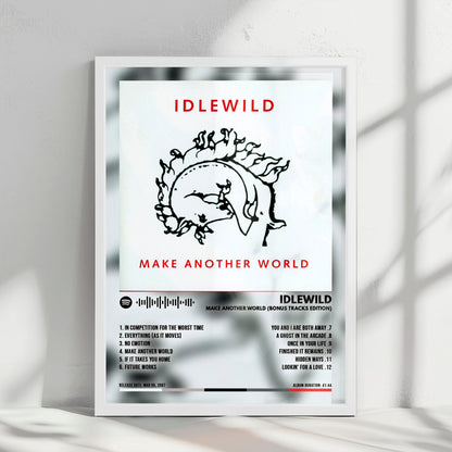 Idlewild "Make Another World (Bonus Tracks Edition)" Album Cover Poster - with Complete Tracklist