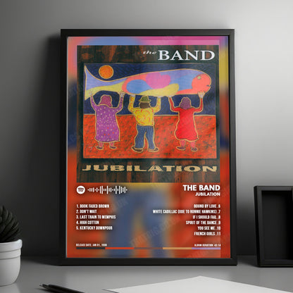 The Band "Jubilation" Album Cover Poster - with Complete Tracklist
