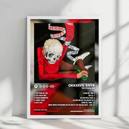 Okkervil River "The Stand Ins" Album Cover Poster - with Complete Tracklist