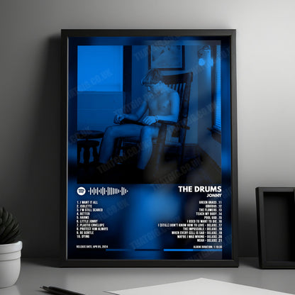 The Drums "Jonny" Album Cover Poster - with Complete Tracklist
