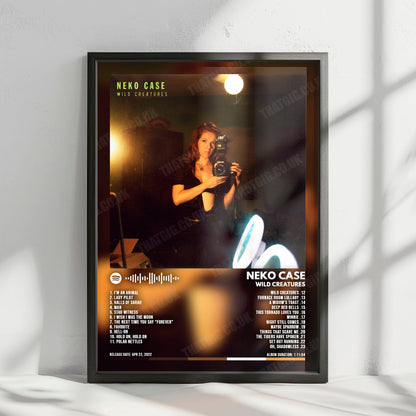 Neko Case "Wild Creatures" Album Cover Poster - with Complete Tracklist