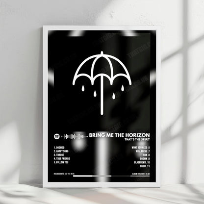 Bring Me The Horizon "That'S The Spirit" Album Cover Poster - with Complete Tracklist